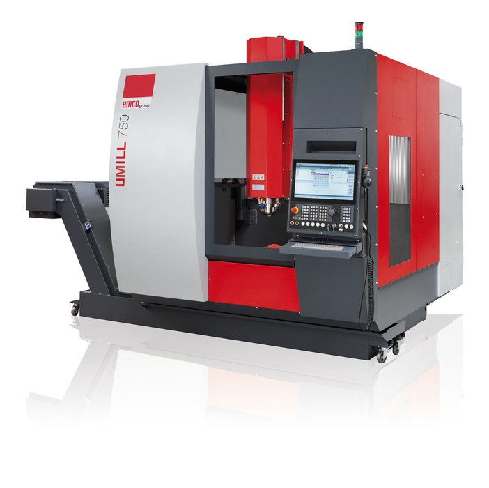 UMILL 750: Simultaneous 5-axis machining at the highest level